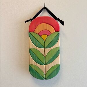 MCM Floral Wall Hanging Decor